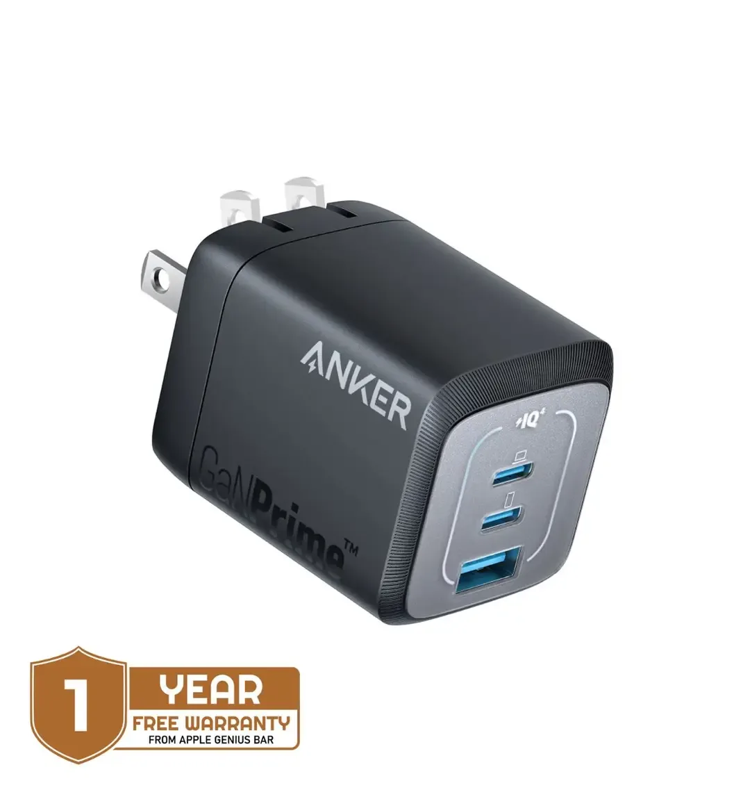 Anker Prime 67W GaN Wall Charger 3 Ports
