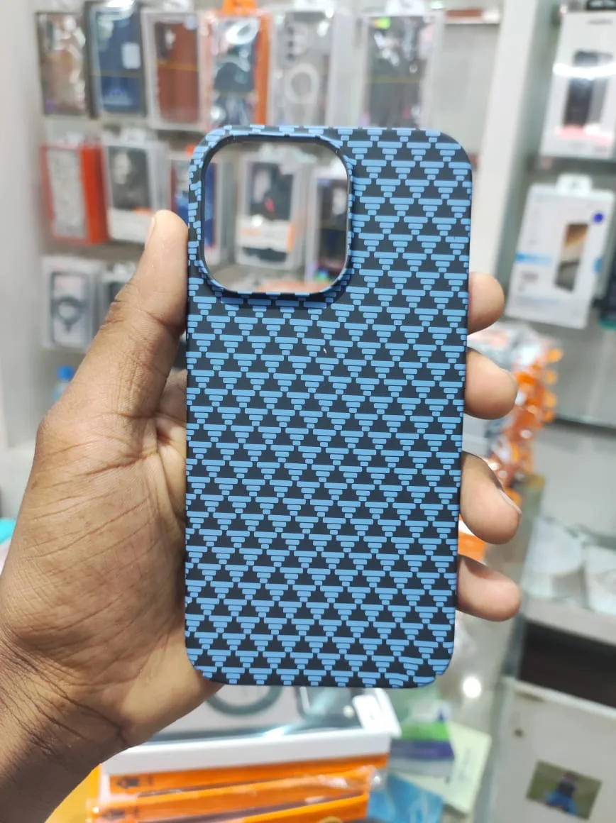 Carbon Fiber Texture Slim Phone Case