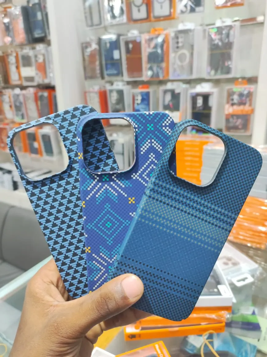 Carbon Fiber Texture Slim Phone Case